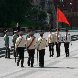 Übungen am Manegenplatz, Moskau